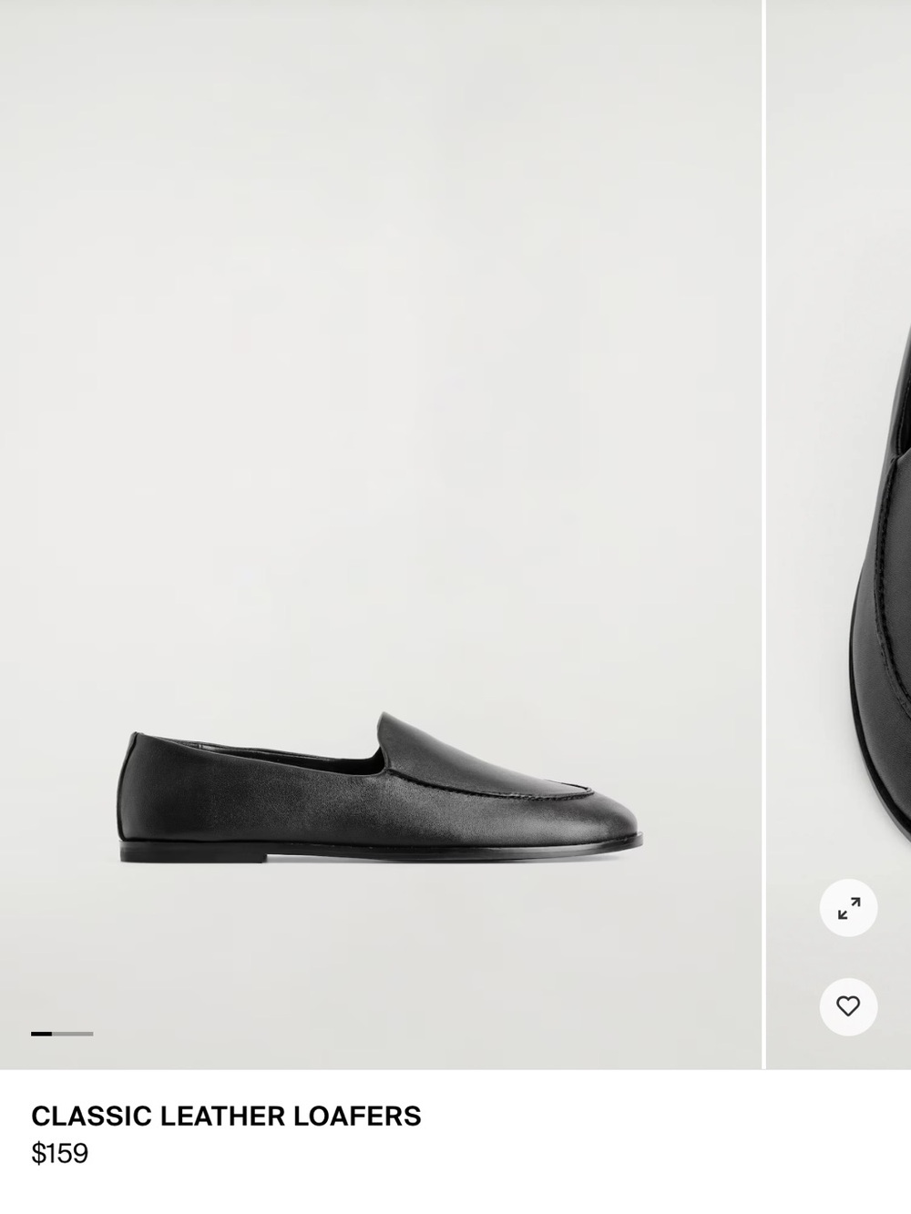 Cos perfect cond loafers